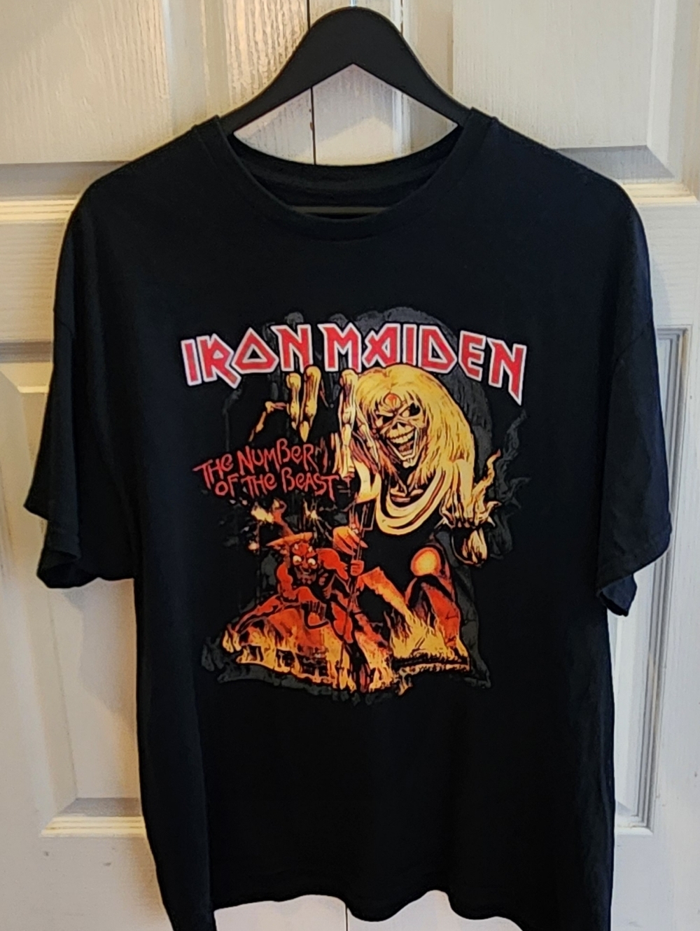 Iron Maiden "The Number Of The Beast" T-Shirt 🇬🇧 (XL)
